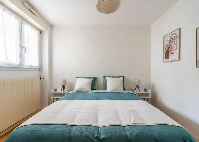 Appartement La Bretonnerie - Parking Privatif, 2 Chambres, Calme Tours